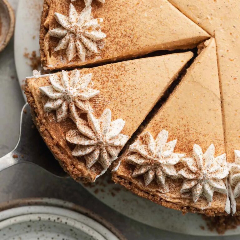 Cheesecake au Potiron sans Cuisson – Vivre Bien, Cuire Souvent