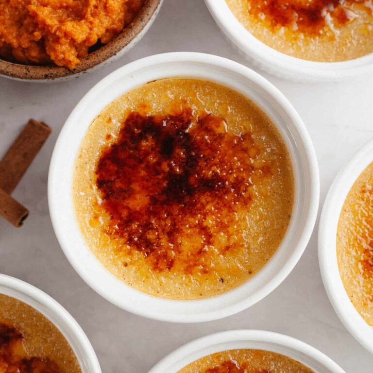 Crème Brûlée à la Courge – Vivez Bien, Cuisez Souvent