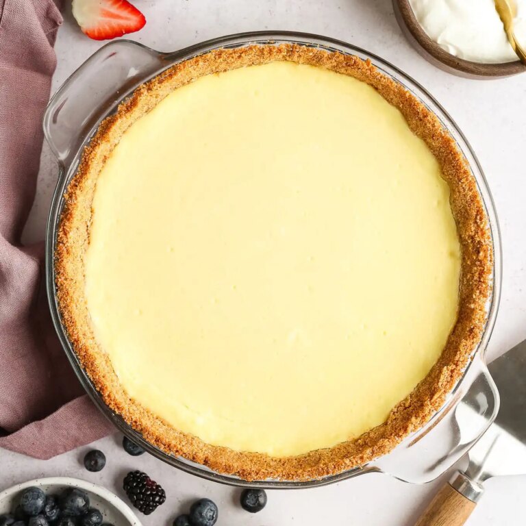 Tarte au fromage facile (sans bain-marie !)